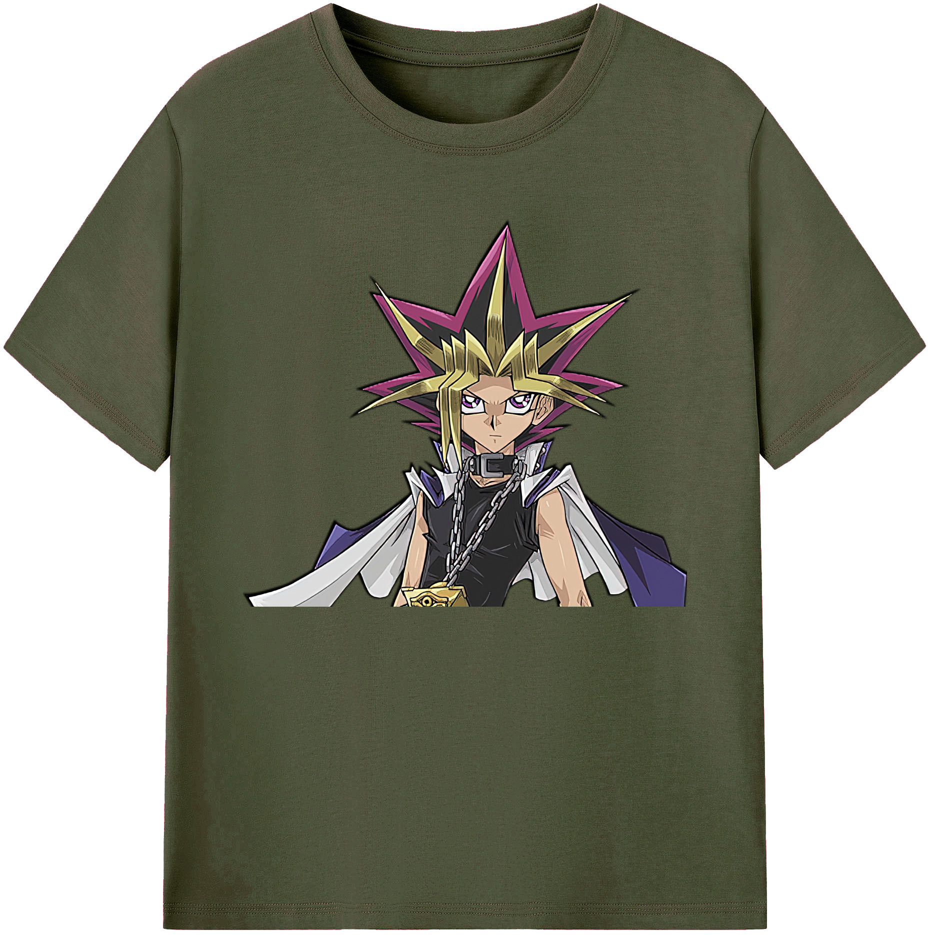 （画像用） 遊☆戯☆王 Yu-Gi-Oh! 綿100％ メンズ半袖Tシャツ｜肌触りやわらか＆通気性